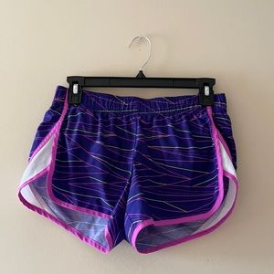 Xersion purple athletic shorts